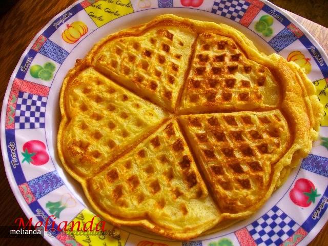 Gofre cu Inghetata si Dulceata de Capsuni