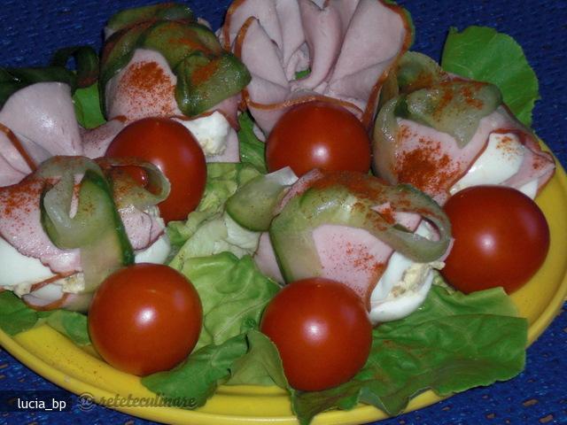 Oua Umplute, Legate cu Castraveti
