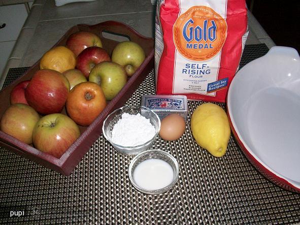 Placinta Peticita cu Mere (Apple Cobbler)