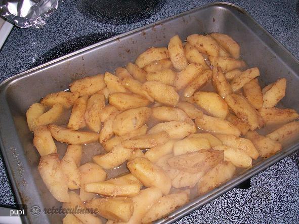 Placinta Peticita cu Mere (Apple Cobbler)