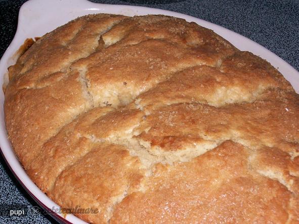 Placinta Peticita cu Mere (Apple Cobbler)