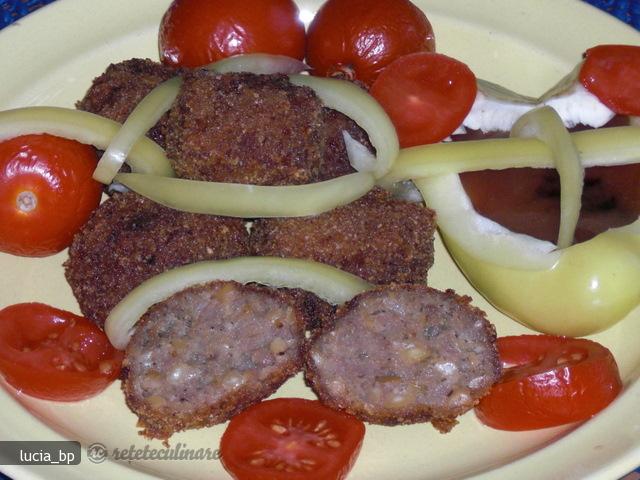 Chiftelute de Porc cu Alune Caju