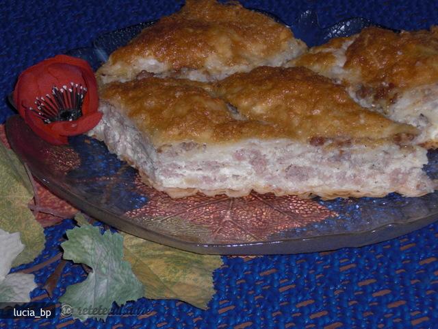 Foi de Placinta cu Carne si Bere, la Cuptor