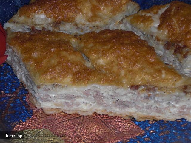 Foi de Placinta cu Carne si Bere, la Cuptor