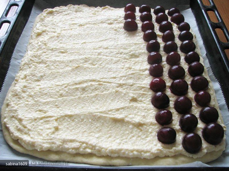 Prajitura cu Branza si Visine