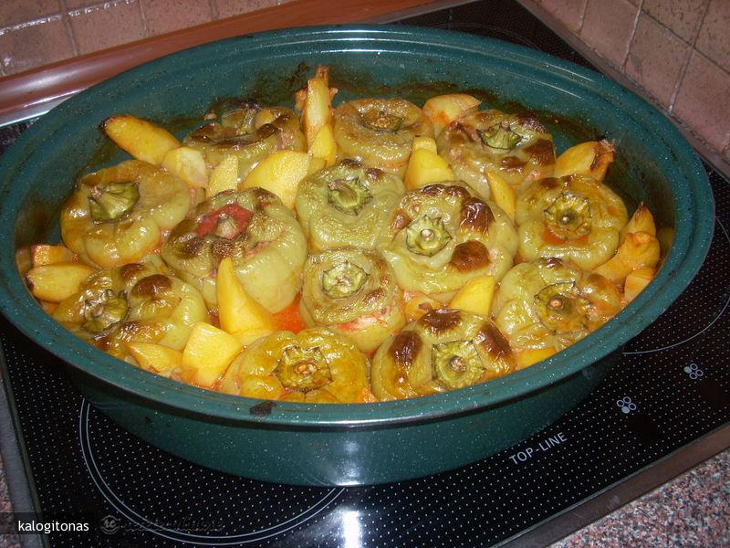 Ardei Umpluti la Cuptor