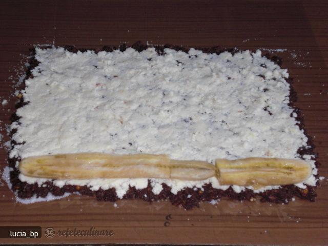 Rulada cu Banane, Pregatita Fara Foc