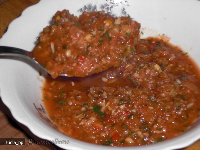 Agica-sos de Legume Picant, Pentru Iarna