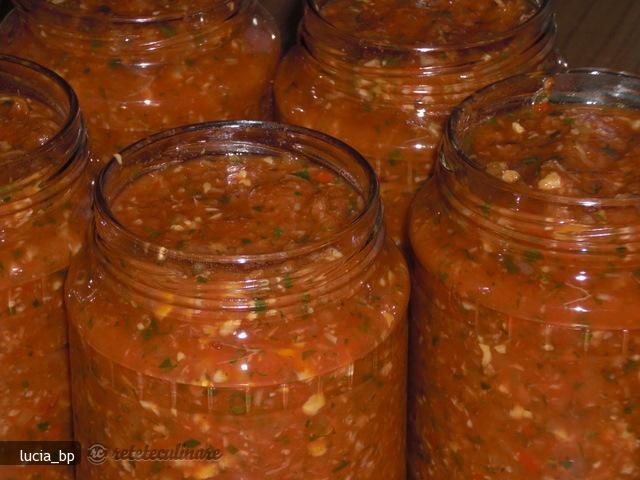 Agica-sos de Legume Picant, Pentru Iarna