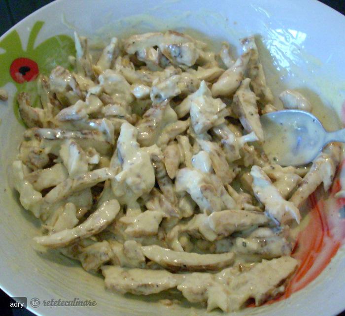 Salata Verde cu Piept de Pui