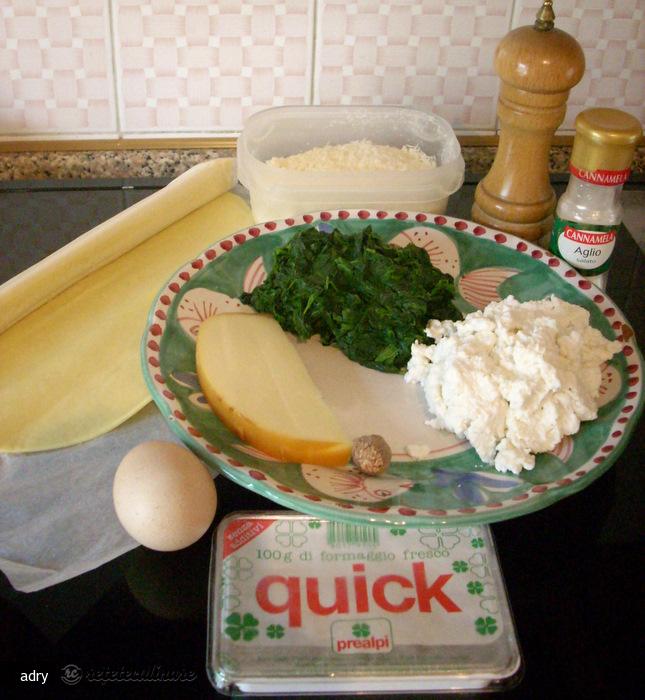 Cornulete cu Spanac si Ricotta