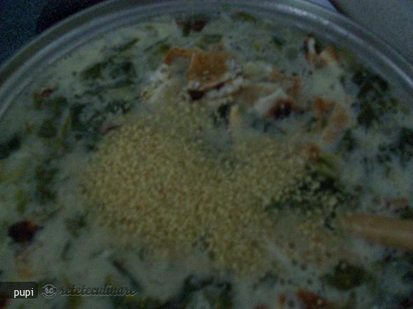 Supa de Salata Verde cu Slaninuta Afumata