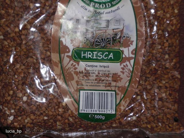 Hrisca (mei) cu Nuca Caramelizata in Miere