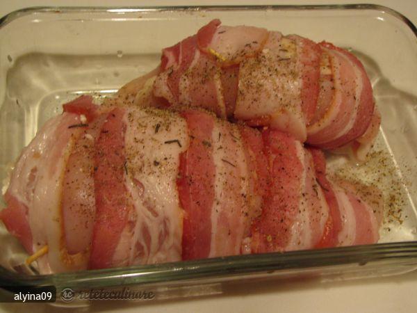 Piept de Pui cu Branza si Bacon