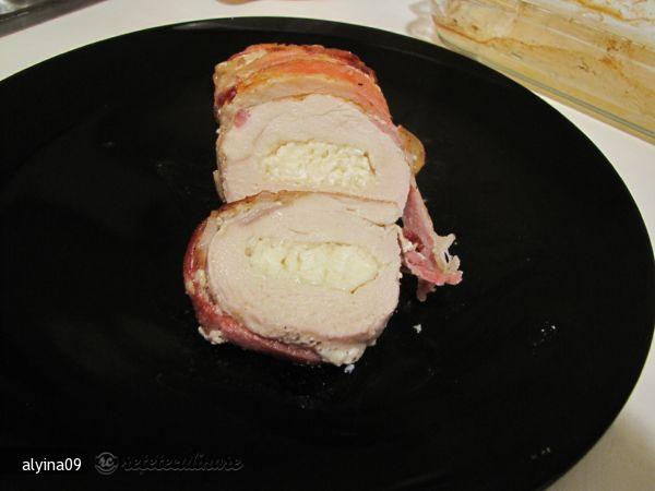 Piept de Pui cu Branza si Bacon