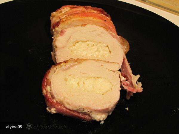 Piept de Pui cu Branza si Bacon