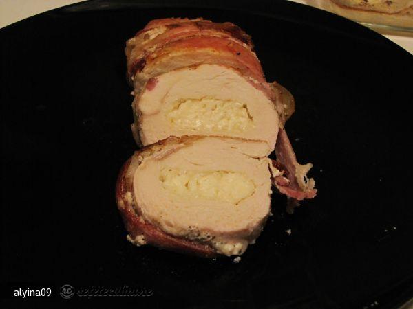 Piept de Pui cu Branza si Bacon