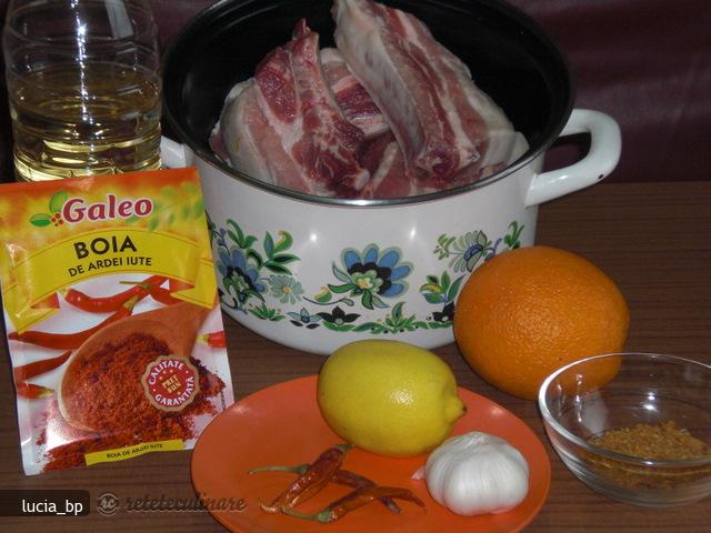 Friptura Din Spareribs la Cuptor