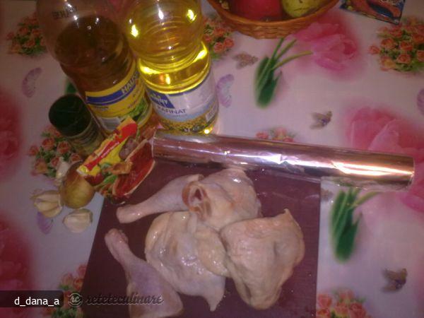 Pulpe de Pui Fragede (in Folie de Aluminiu)