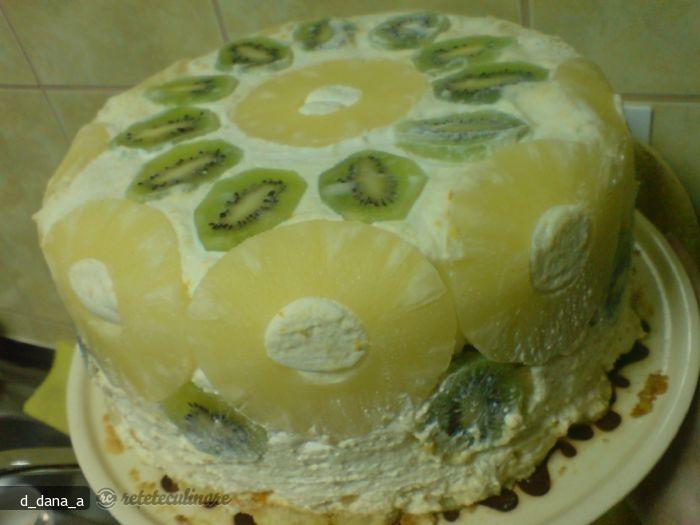 Tort Diplomat cu Fructe