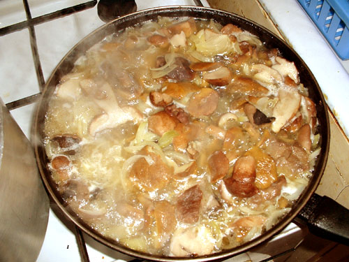 Pilaf cu ciuperci