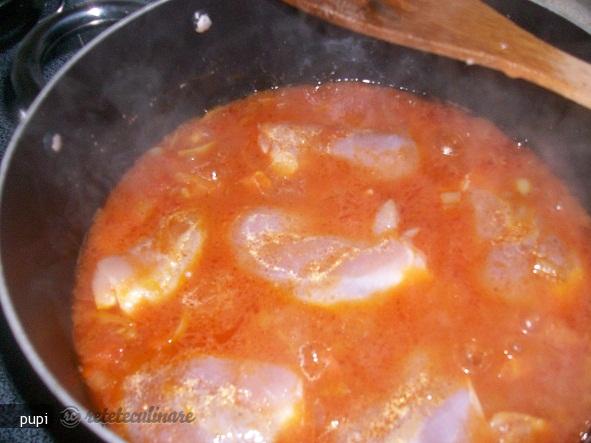 Tocanita de Pui cu Lapte de Cocos