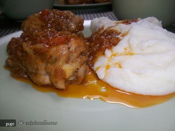 Tocanita de Pui cu Lapte de Cocos
