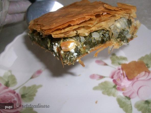 Spanakopita (Placinta Greceasca cu Spanac)