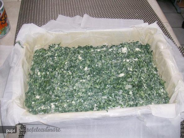 Spanakopita (Placinta Greceasca cu Spanac)
