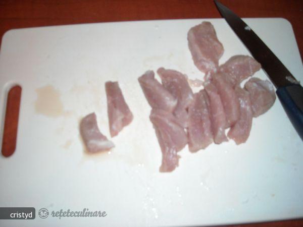 Carne cu Legume si Porumb