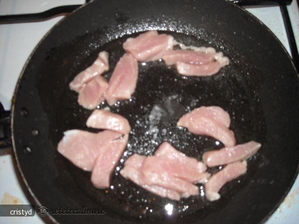 Carne cu Legume si Porumb