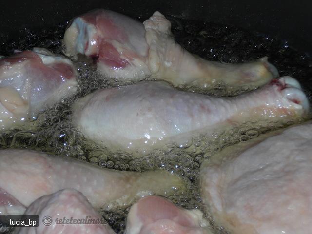 Ostropel de Pui cu Paste si Fasole Verde