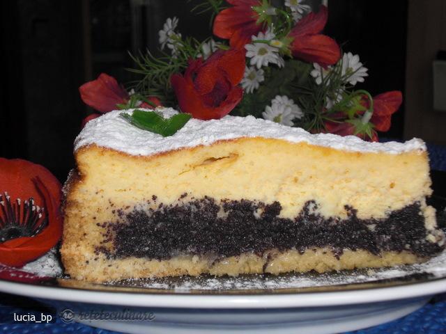 Tarta cu Mac si Crema de Branza