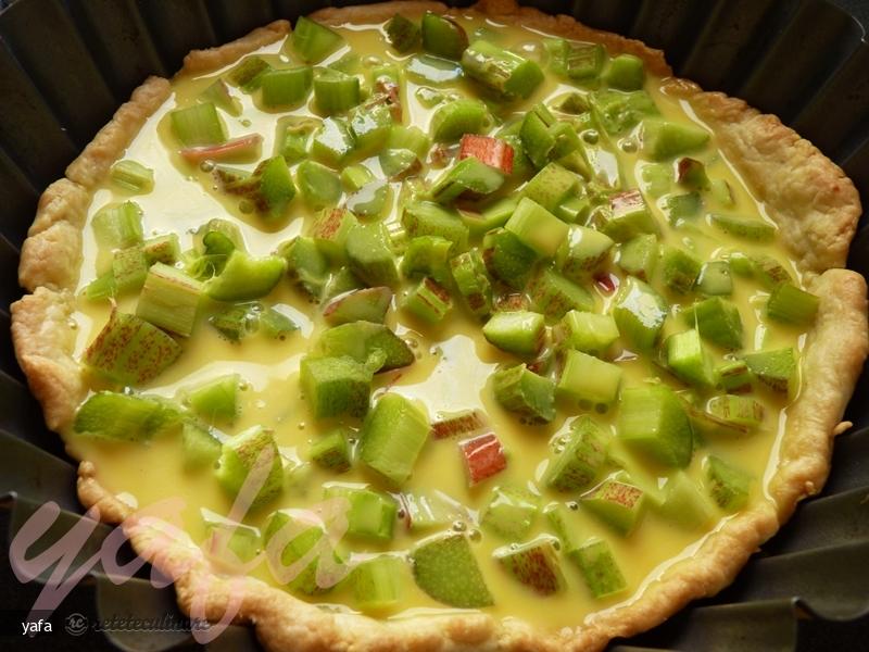 Tarta cu Rubarba si Bezea a la Christine Ferber