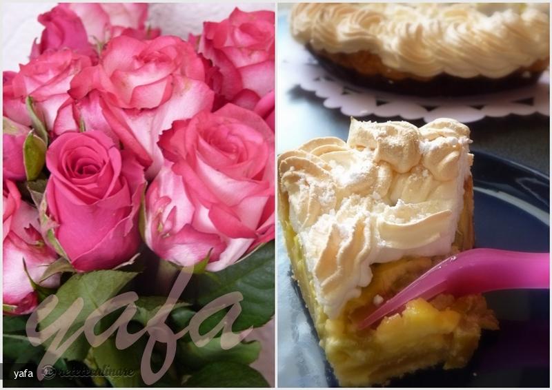Tarta cu Rubarba si Bezea a la Christine Ferber