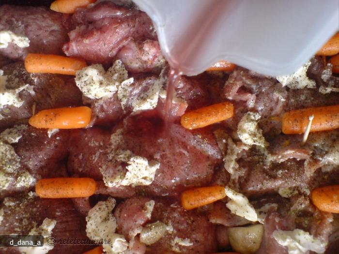 Pachetele de Carne cu Ciuperci