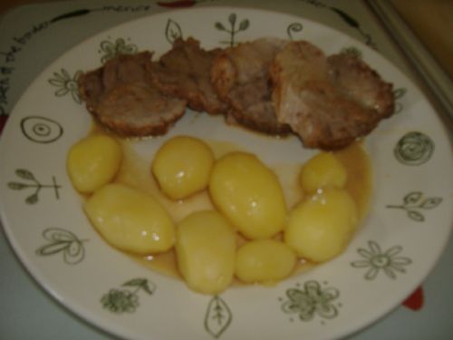 Roti de porc cu scortisoara