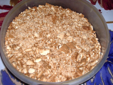Salam de biscuiţi reţetă cu pere și stafide
