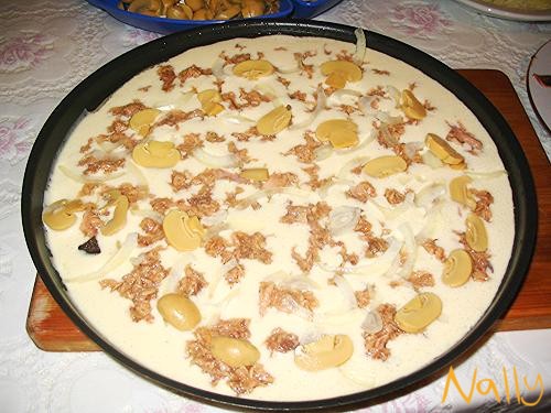 Pizza cu Ton si Hering
