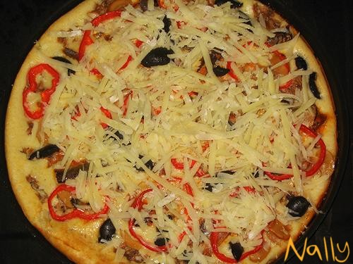 Pizza cu Ton si Hering