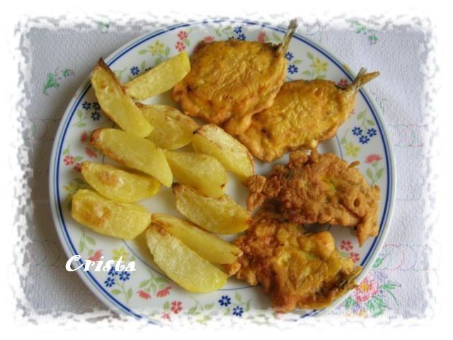 Fish and chips ... in varianta casnica