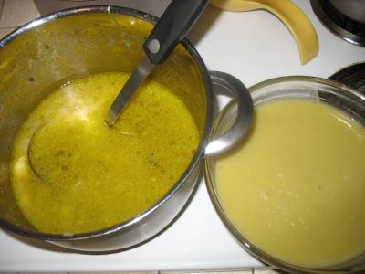 Ciorba crema de praz si cartofi cu smantana