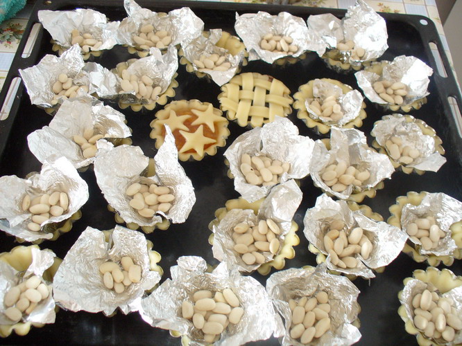 Minitarte cu fructe (de post) - 30 bucati