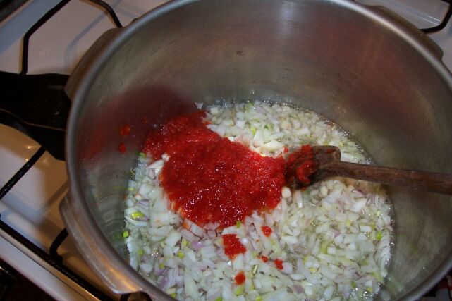 Pacal Porkolt (Tocanita de burta cu creieri sau maduva)