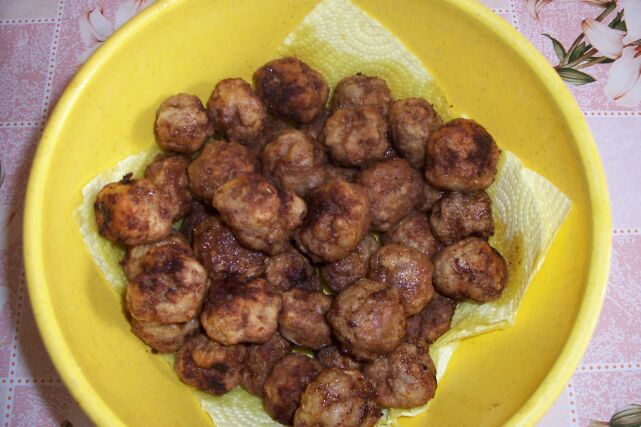 Bombite de carne picante
