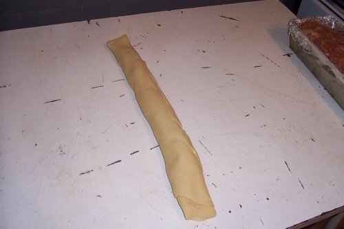 Rulada de carne in aluat de strudel