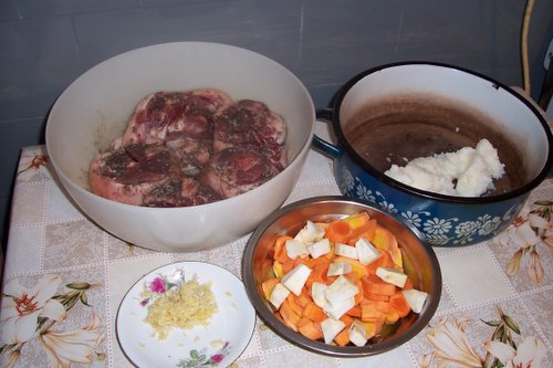 Rasol de porc cu sos Remulad
