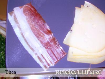 Musaca cu spanac si sunca speck