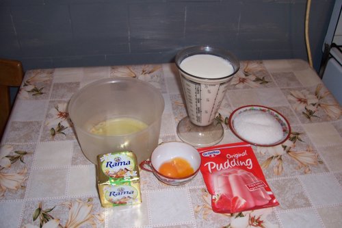 Prajitura cu mere si crema de Budinca