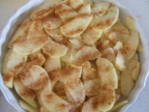 Tarta de mere frantzuza